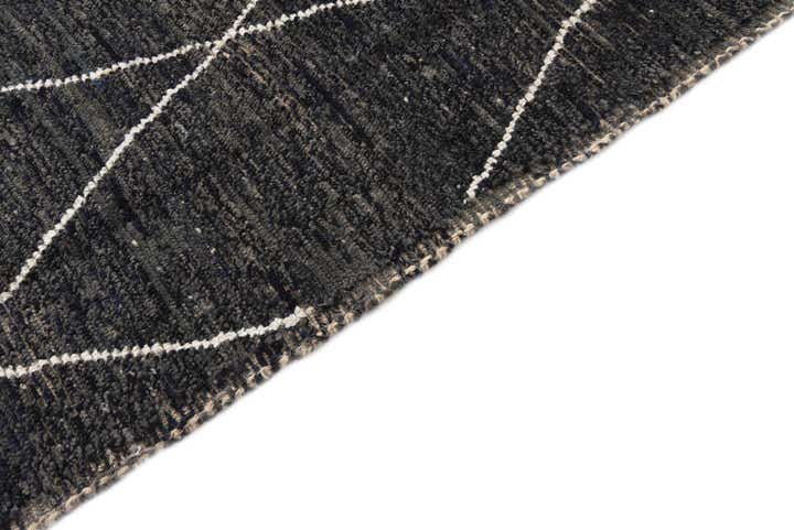 8' 2 x 10' 2 Hand Knotted Moroccan Wool Rug