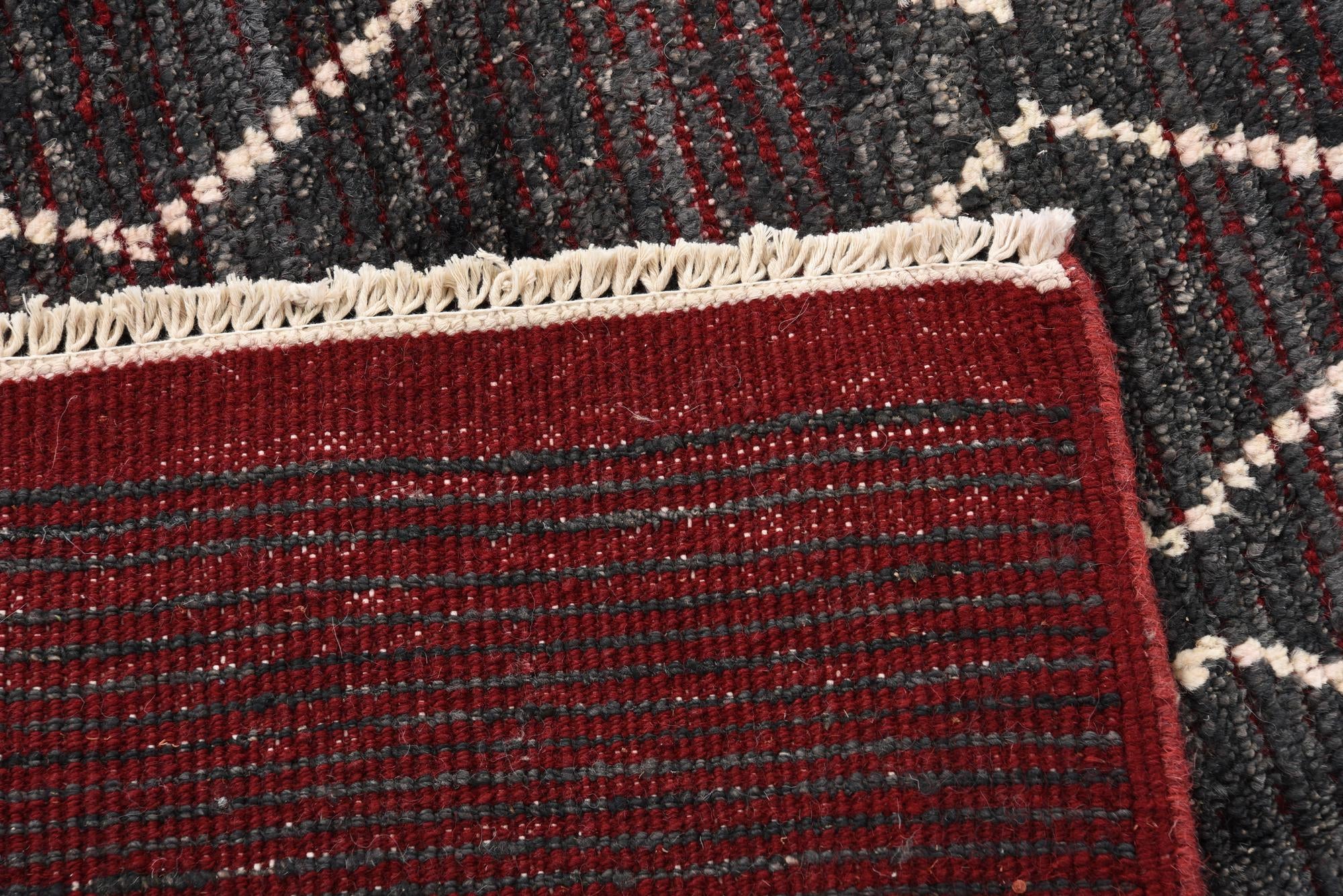 8' 5 x 10' 8 Hand Knotted Moroccan Wool Rug
