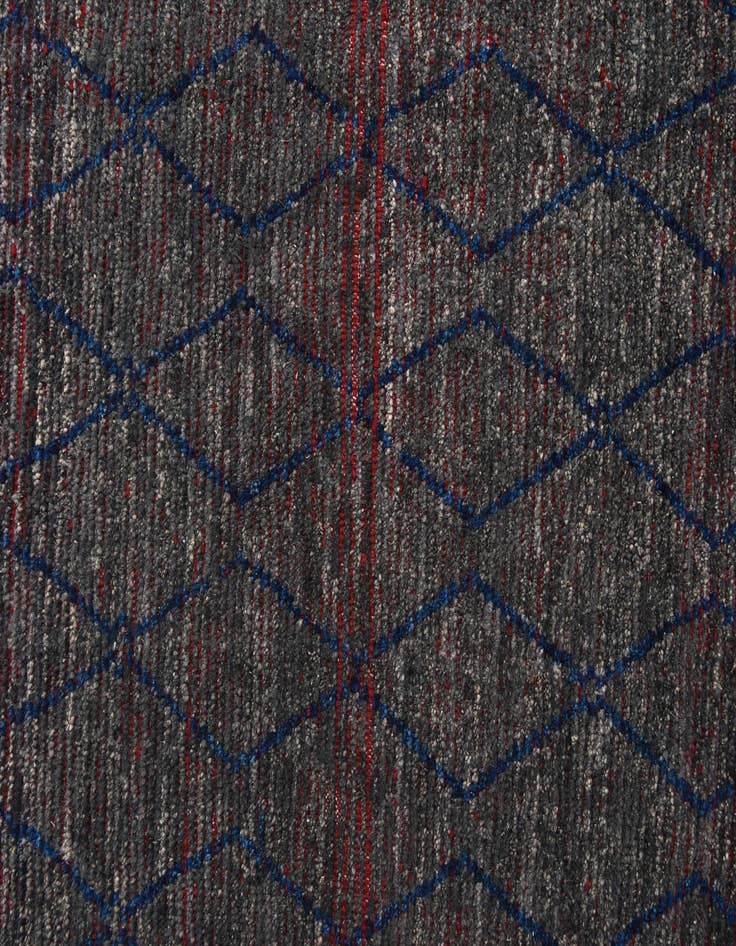 Detail image of 8' 1 x 11'  Hand Knotted Moroccan Wool Rug