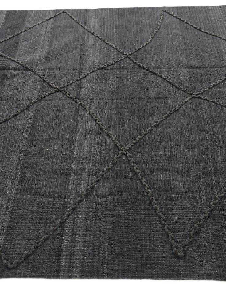 Detail image of 5' x 7' 10 Hand Knotted Moroccan Wool Rug