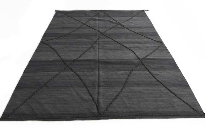 7' 1 x 9' 9 Hand Knotted Moroccan Wool Rug