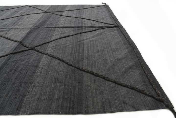 7' 1 x 9' 9 Hand Knotted Moroccan Wool Rug