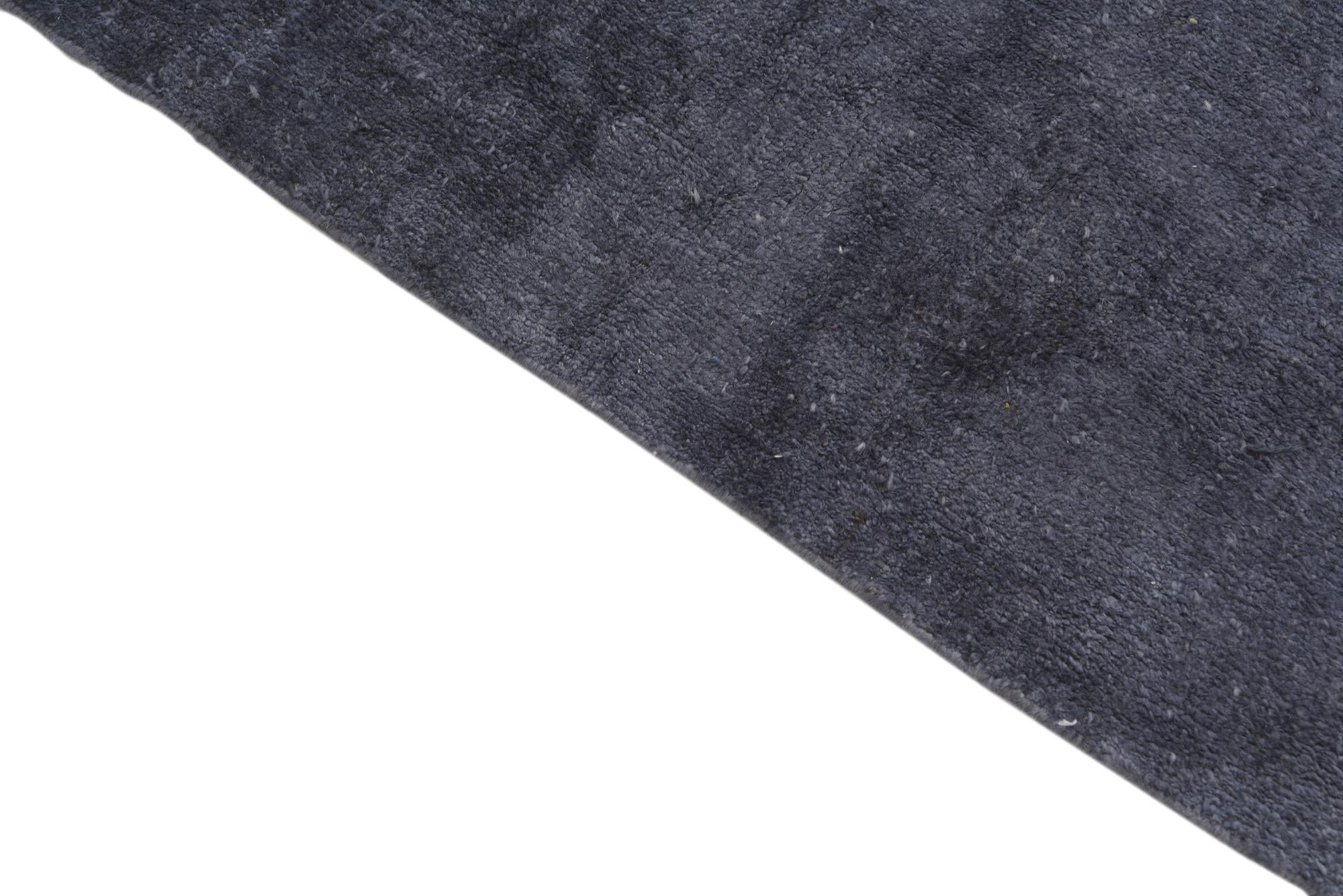 5' 4 x 8' 4 Hand Knotted Moroccan Wool Rug