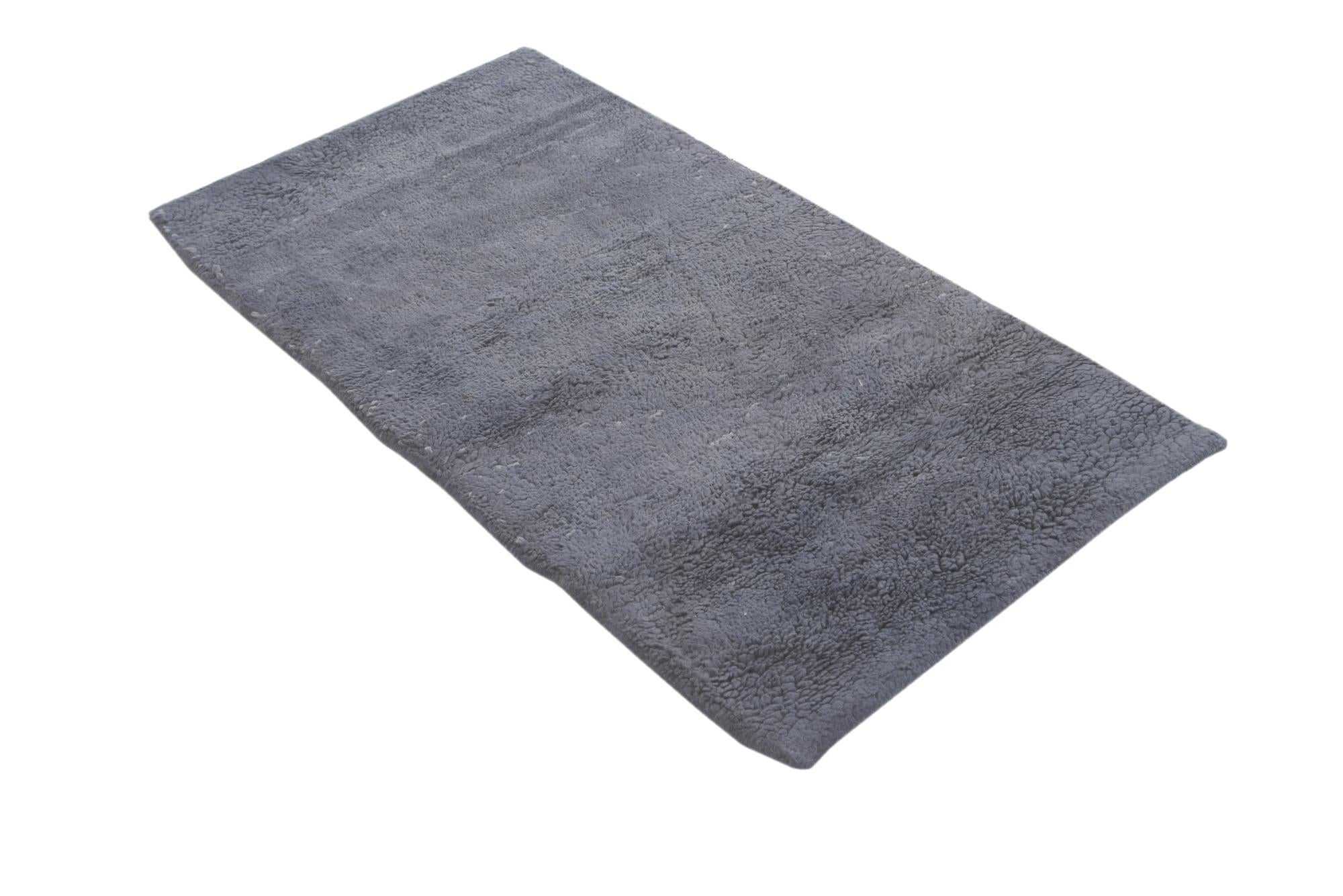 2' 5 x 4' 5 Hand Knotted Moroccan Wool Rug