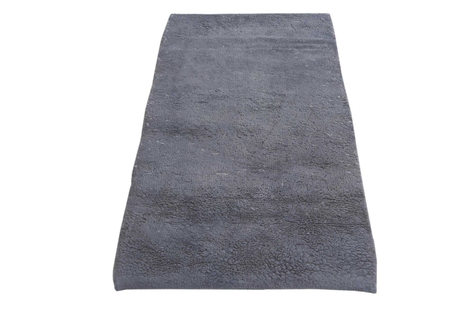 2' 5 x 4' 5 Hand Knotted Moroccan Wool Rug