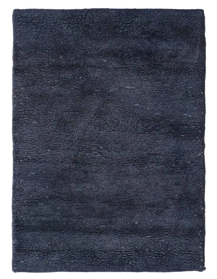 Detail image of 2' 5 x 4' 5 Hand Knotted Moroccan Wool Rug