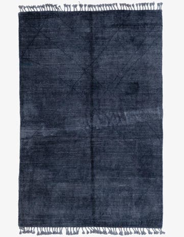 5' 6 x 8' 4 Hand Knotted Moroccan Wool Rug