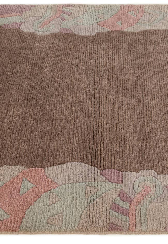 Detail image of 3' 3 x 5' 8 Hand Knotted Nepal Wool Rug