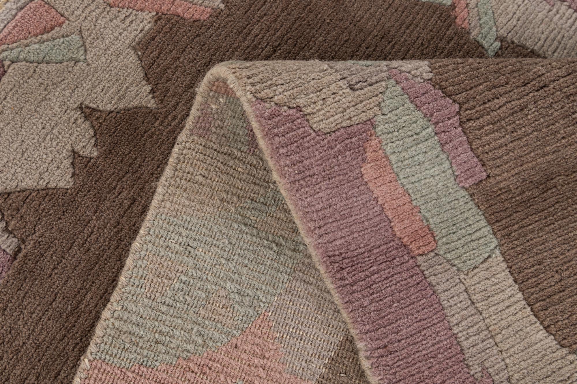 3' 3 x 5' 8 Hand Knotted Nepal Wool Rug