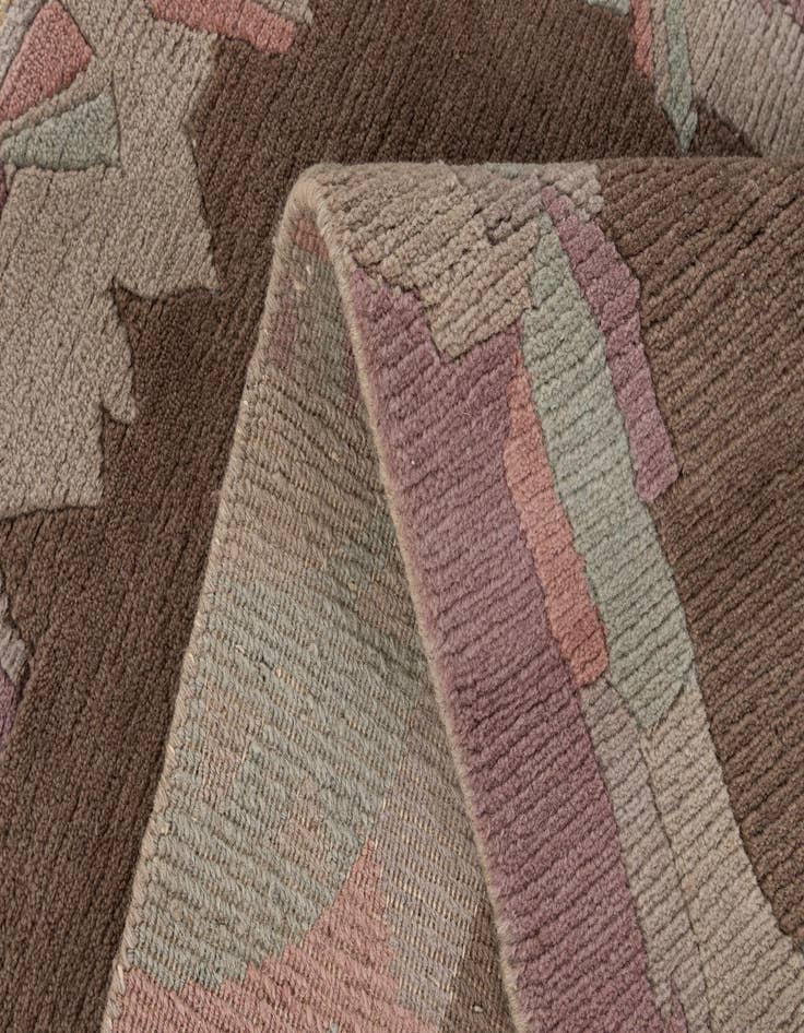 Detail image of 3' 3 x 5' 8  Hand Knotted Nepal Wool Rug