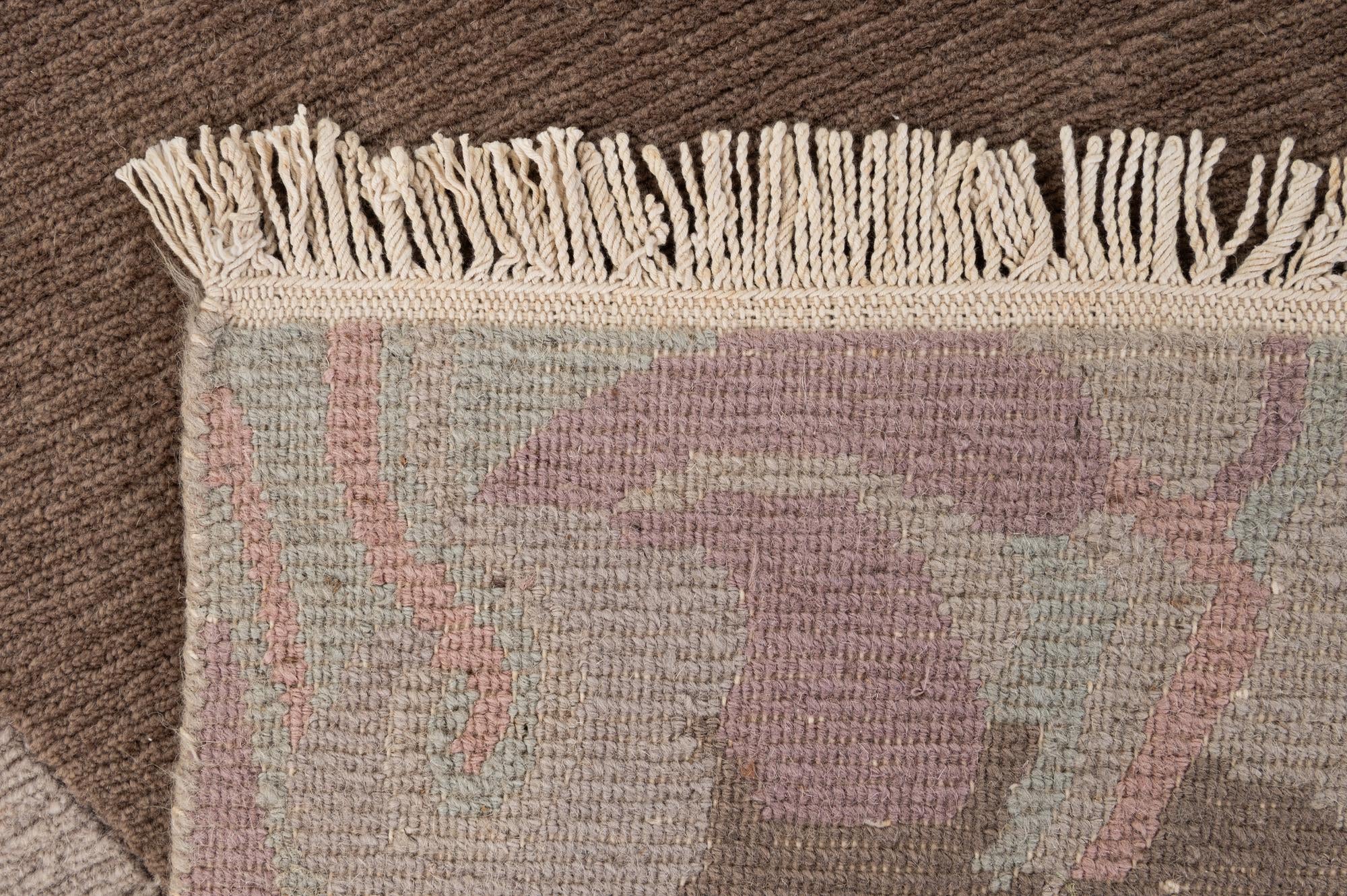 3' 3 x 5' 8 Hand Knotted Nepal Wool Rug