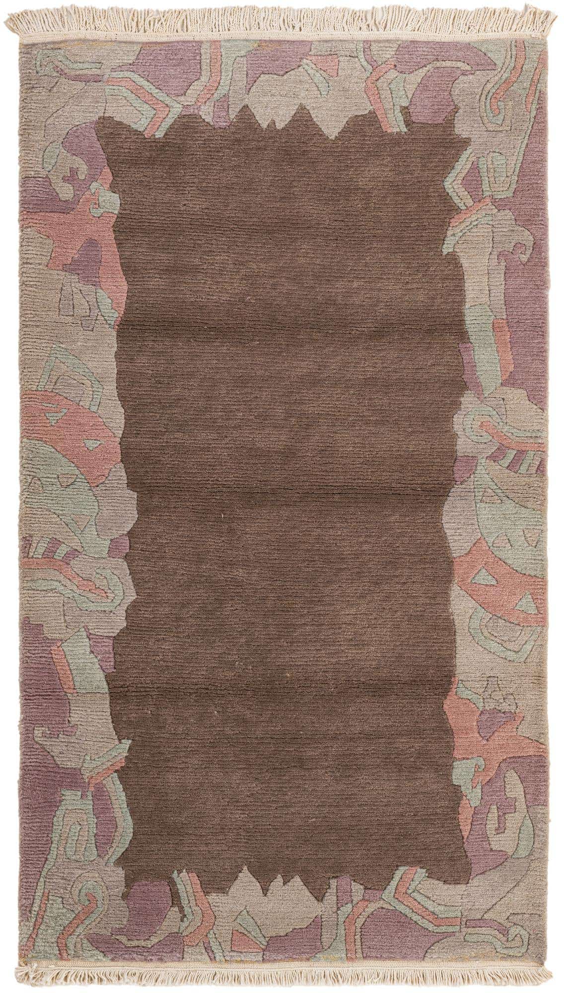3' 3 x 5' 8 Hand Knotted Nepal Wool Rug