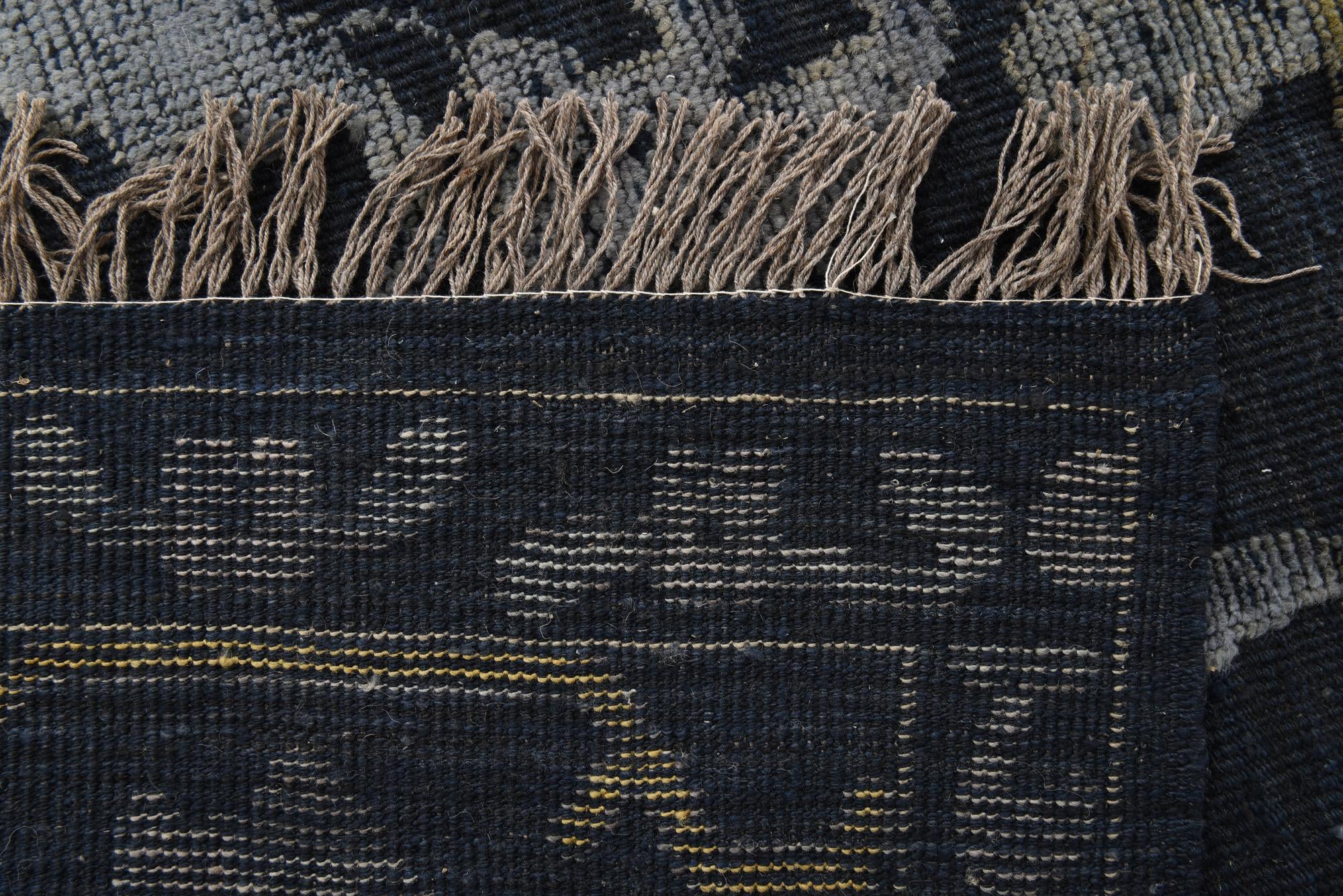 9' 2 x 12' 6 Hand Knotted Oushak Wool Rug