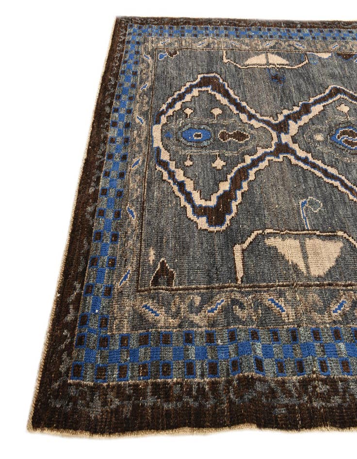 Detail image of 8' 6 x 10' Hand Knotted Oushak Wool Rug