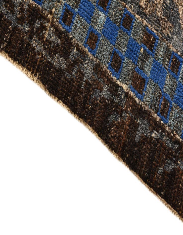 Detail image of 8' 6 x 10' Hand Knotted Oushak Wool Rug