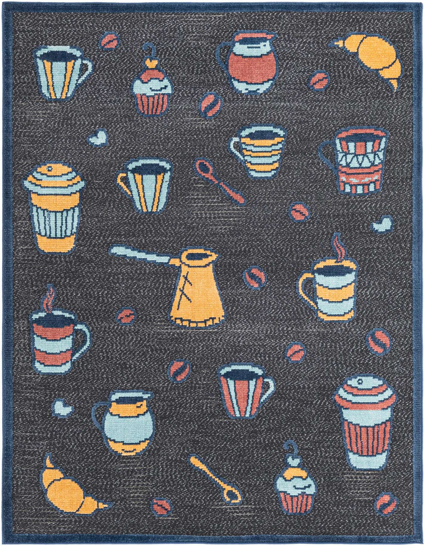 5' x 7' 7 Easy-Clean Indoor / Outdoor Rug
