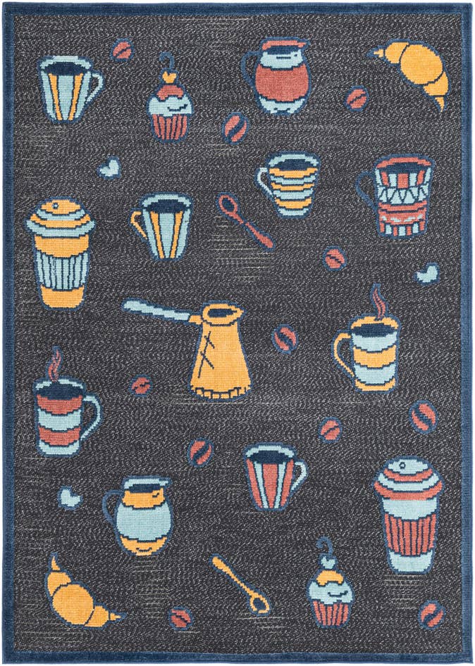 Detail image of 5' x 7' 7 Easy-Clean Indoor / Outdoor Rug