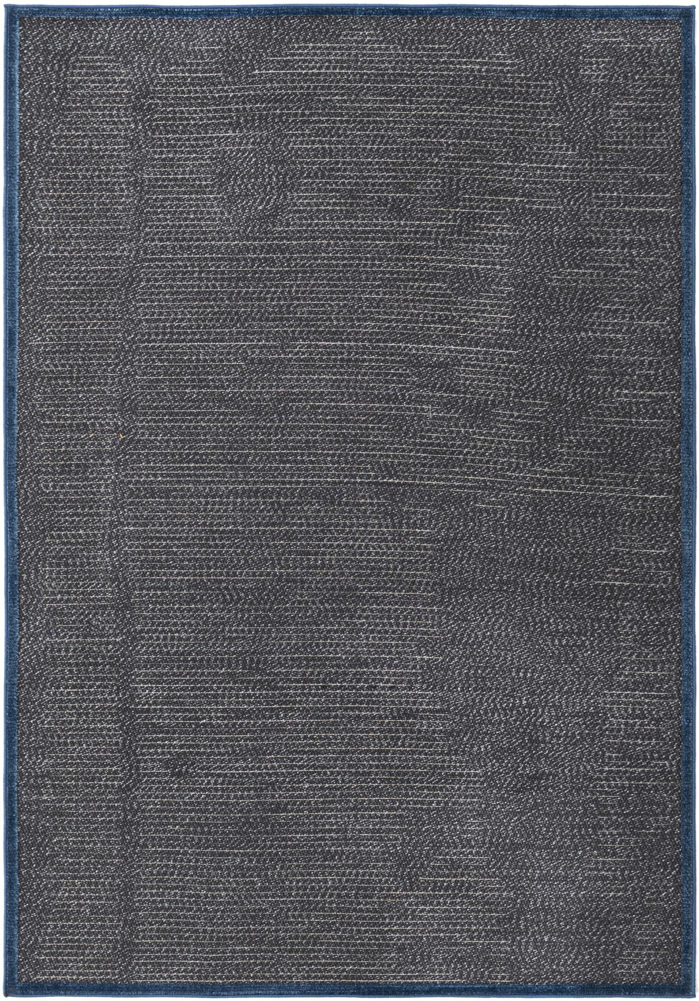 Graphite Gray Easy-Clean Indoor / Outdoor Rug