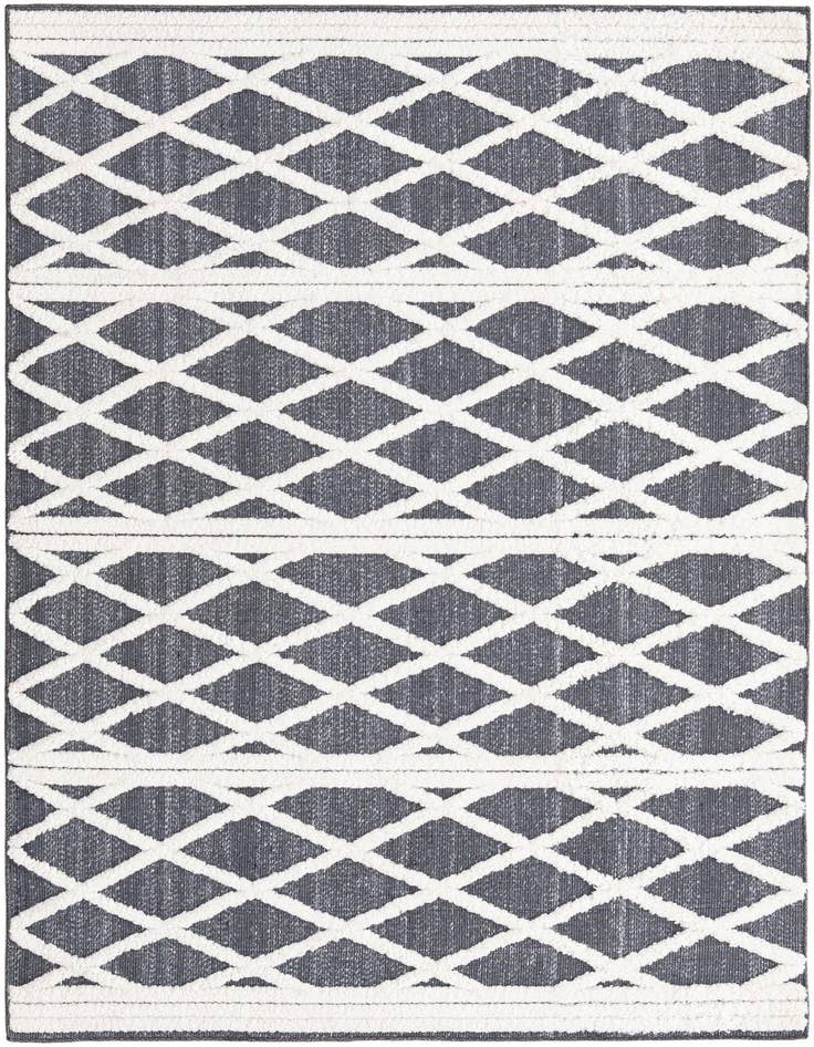 Detail image of 5' 3 x 7' 8 Easy-Clean Indoor / Outdoor Rug