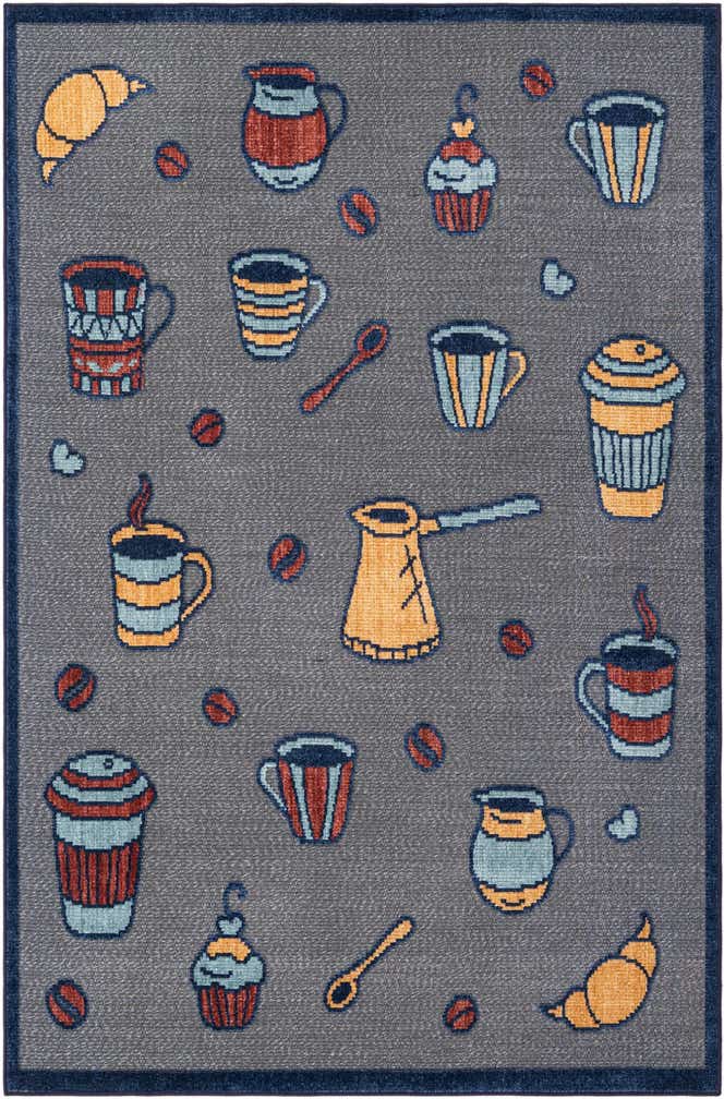 5' x 7' 7 Easy-Clean Indoor / Outdoor Rug