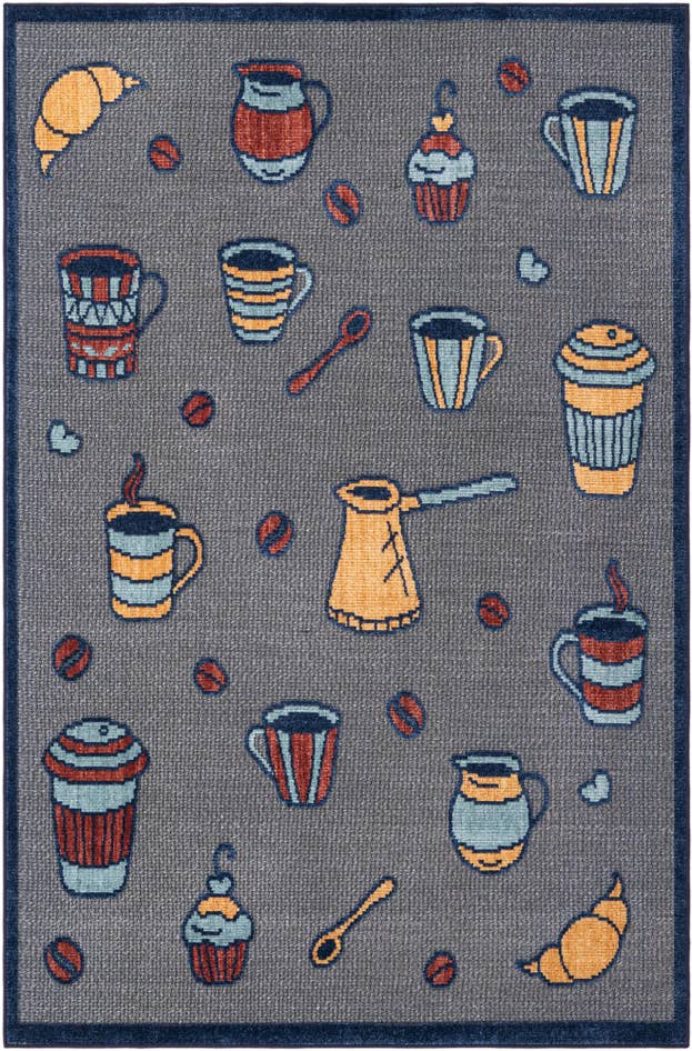 Detail image of 5' x 7' 7 Easy-Clean Indoor / Outdoor Rug
