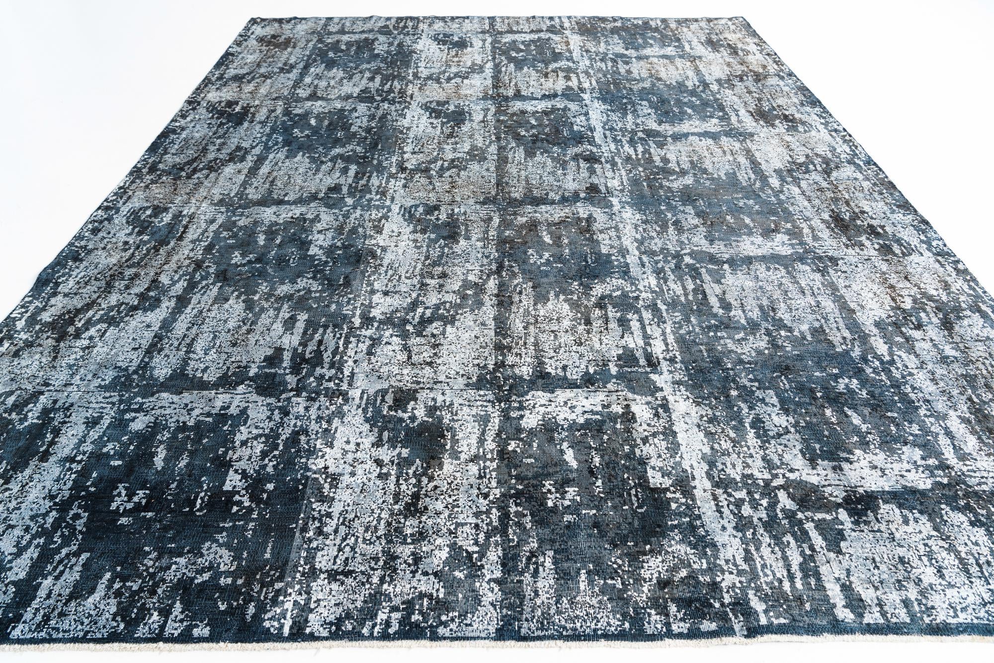 9' x 12' 2 Hand Knotted Ultra Vintage Persian Wool Rug