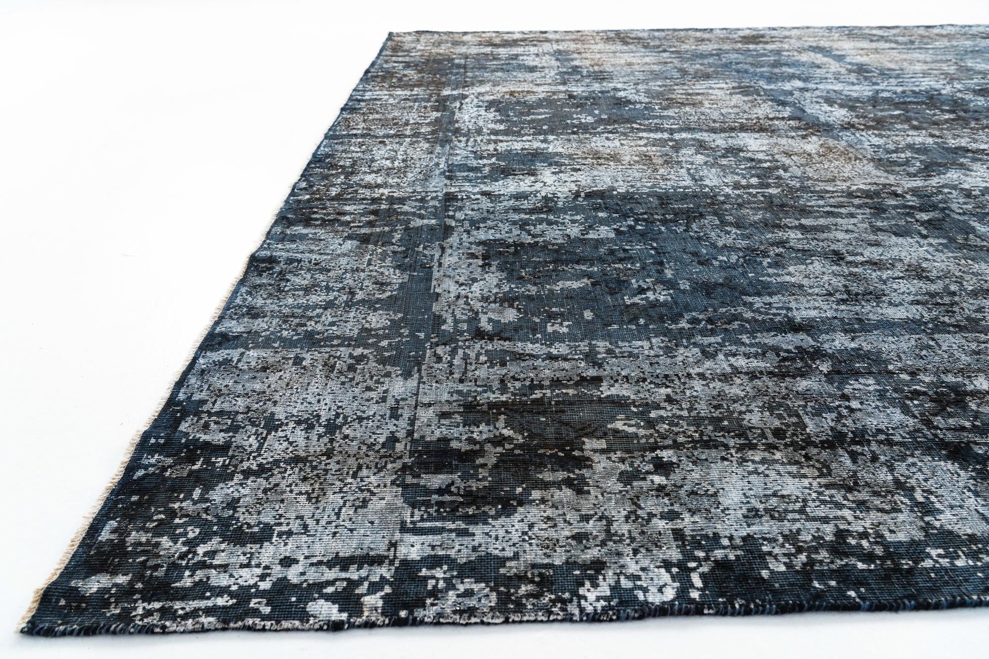 9' x 12' 2 Hand Knotted Ultra Vintage Persian Wool Rug