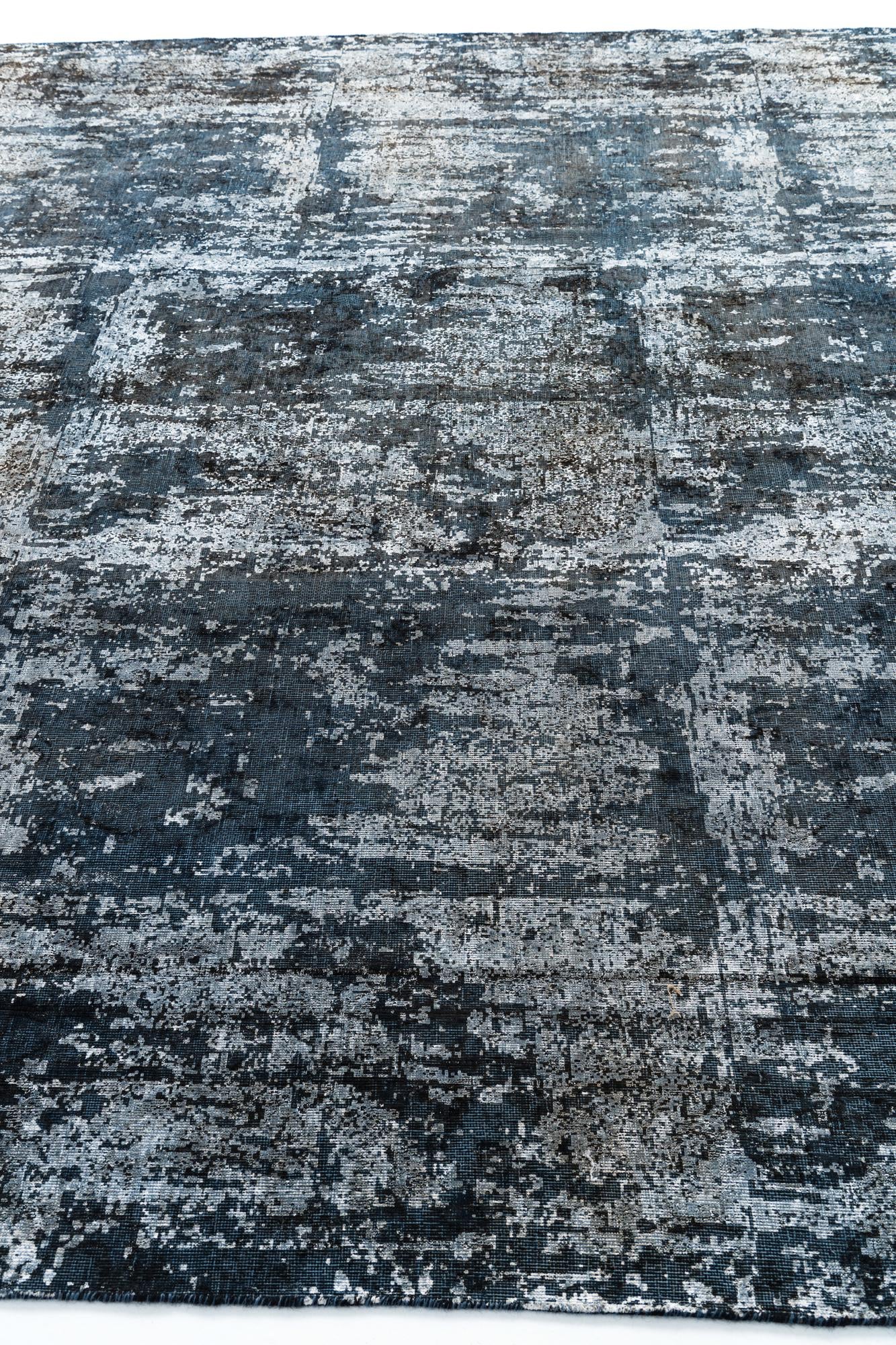9' x 12' 2 Hand Knotted Ultra Vintage Persian Wool Rug