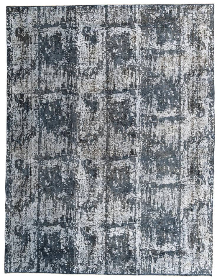 Detail image of 9' x 12' 2 Hand Knotted Ultra Vintage Persian Wool Rug