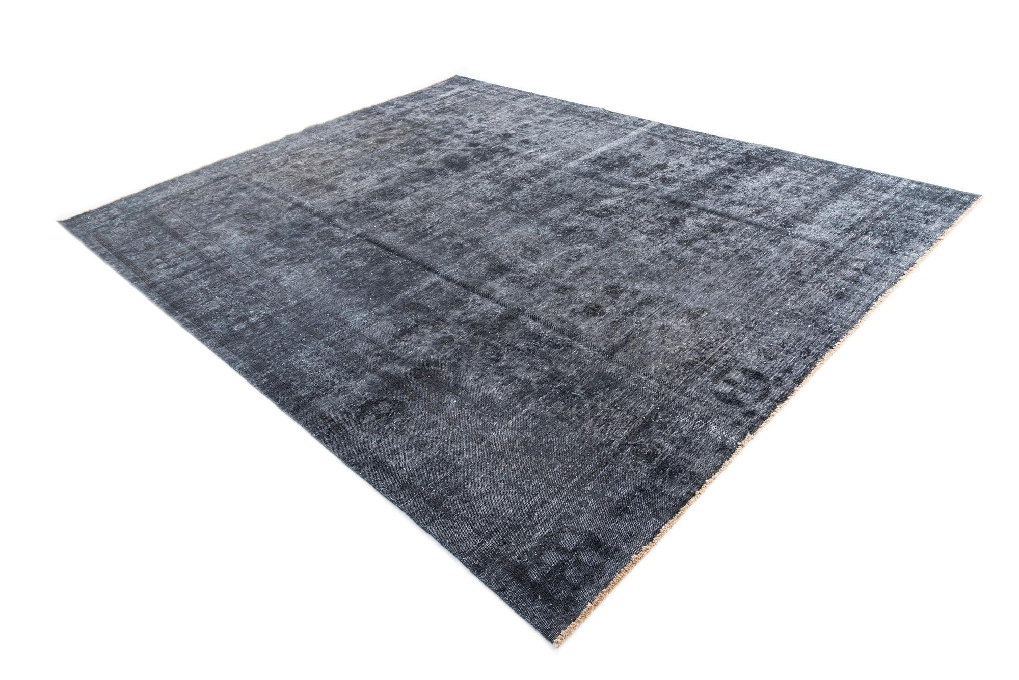 9' 7 x 12' 2 Hand Knotted Ultra Vintage Persian Wool Rug