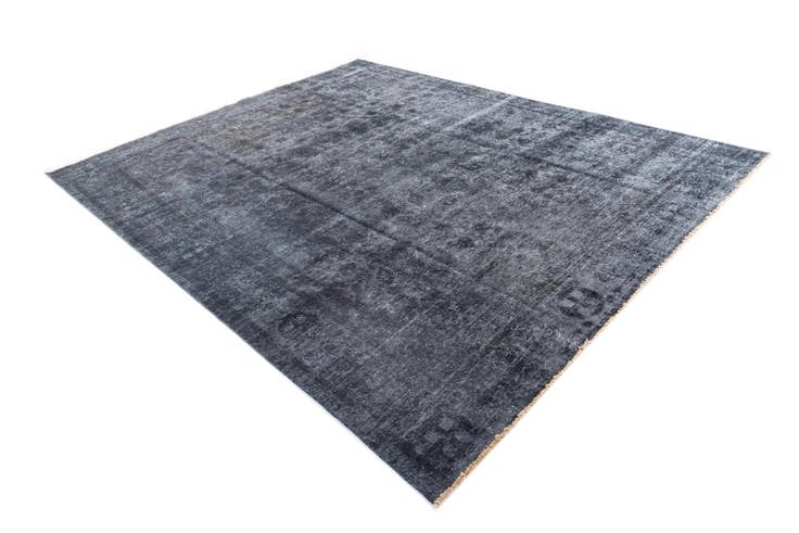 Detail image of 9' 7 x 12' 2 Hand Knotted Ultra Vintage Persian Wool Rug