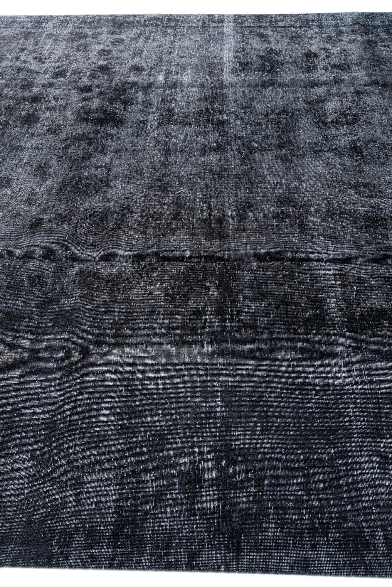 9' 7 x 12' 2 Hand Knotted Ultra Vintage Persian Wool Rug