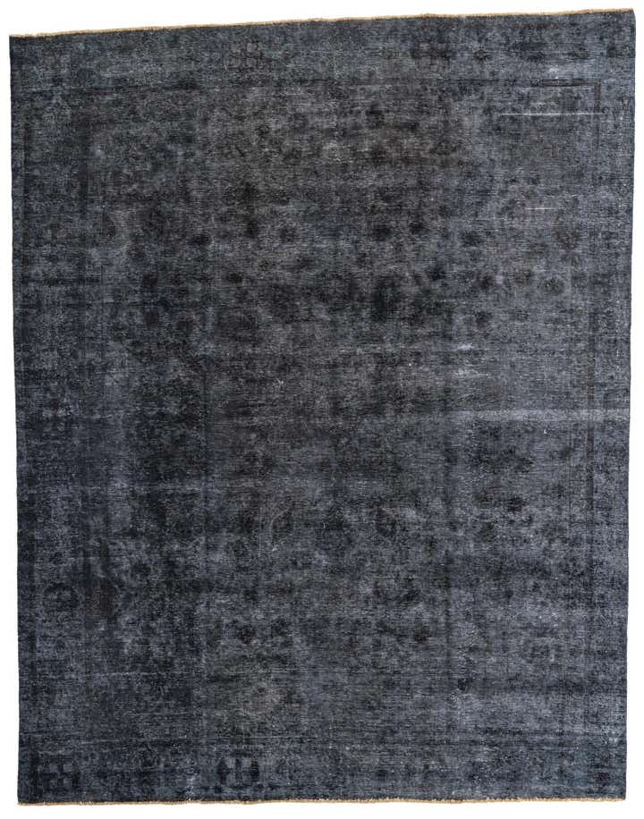 9' 7 x 12' 2 Hand Knotted Ultra Vintage Persian Wool Rug