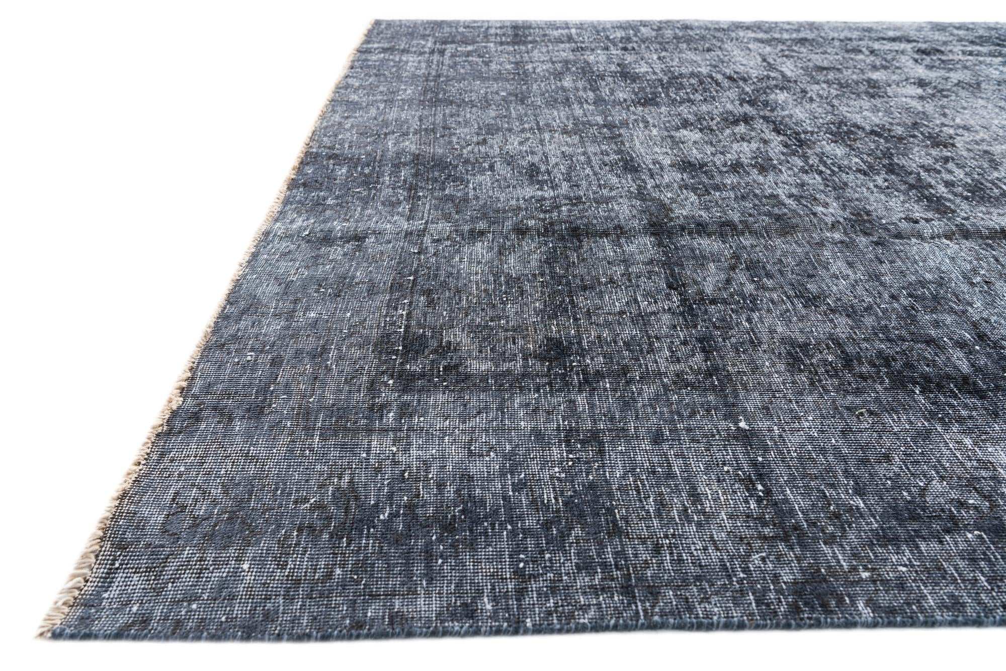 7' 5 x 10' Hand Knotted Ultra Vintage Persian Wool Rug