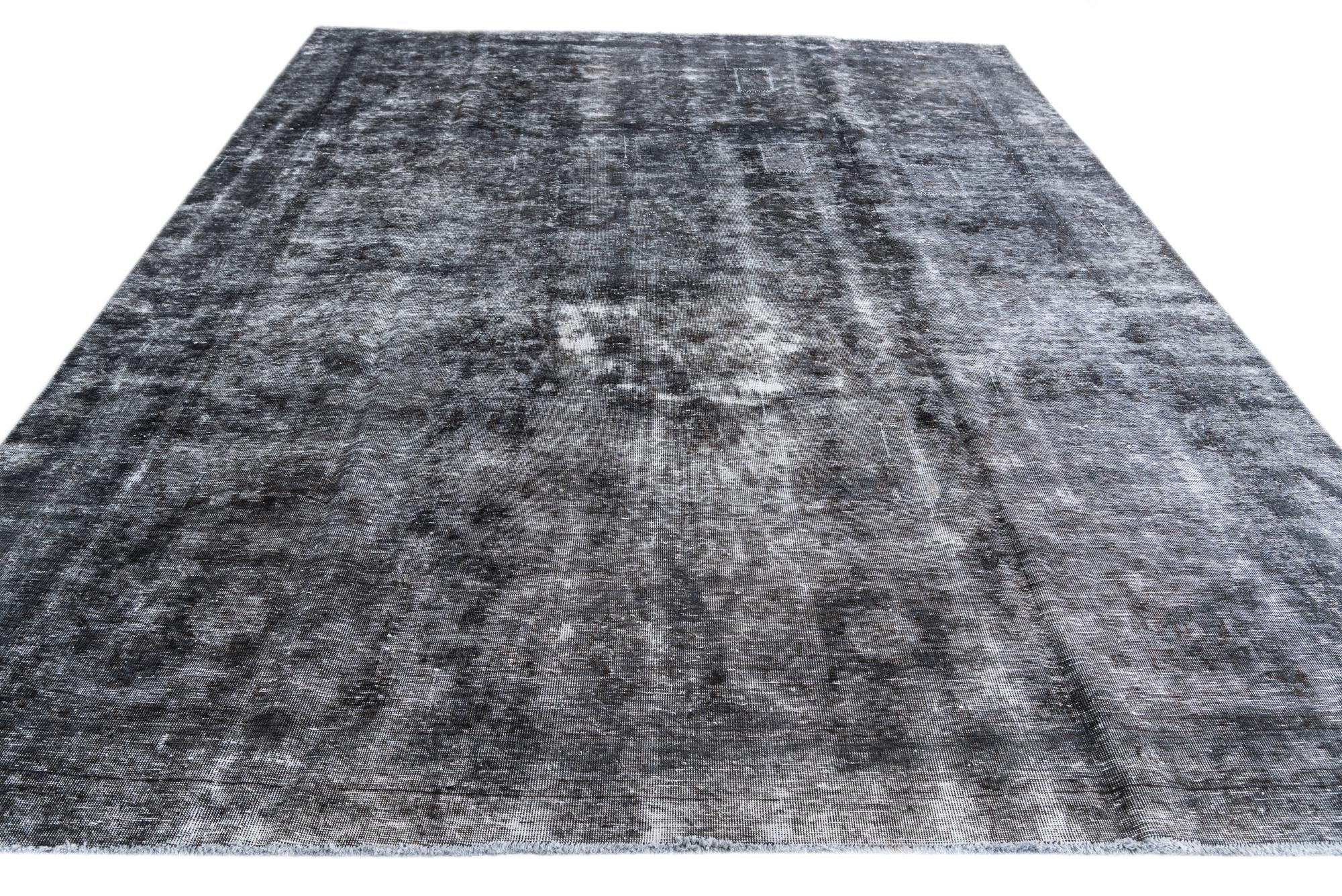 8' 2 x 10' 7 Hand Knotted Ultra Vintage Persian Wool Rug