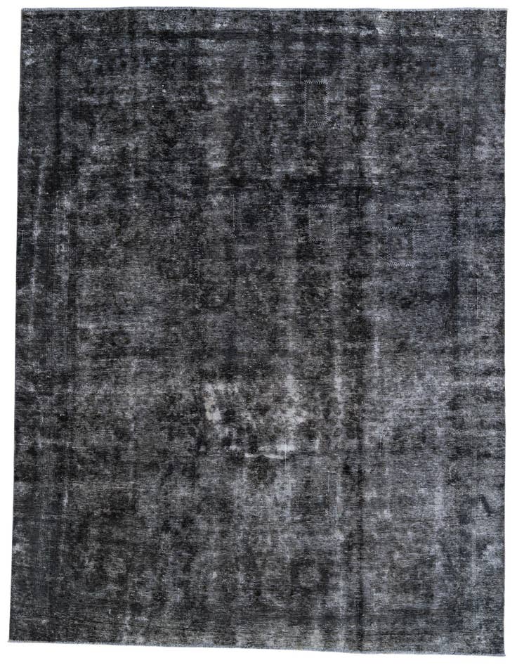 Detail image of 8' 2 x 10' 7 Hand Knotted Ultra Vintage Persian Wool Rug
