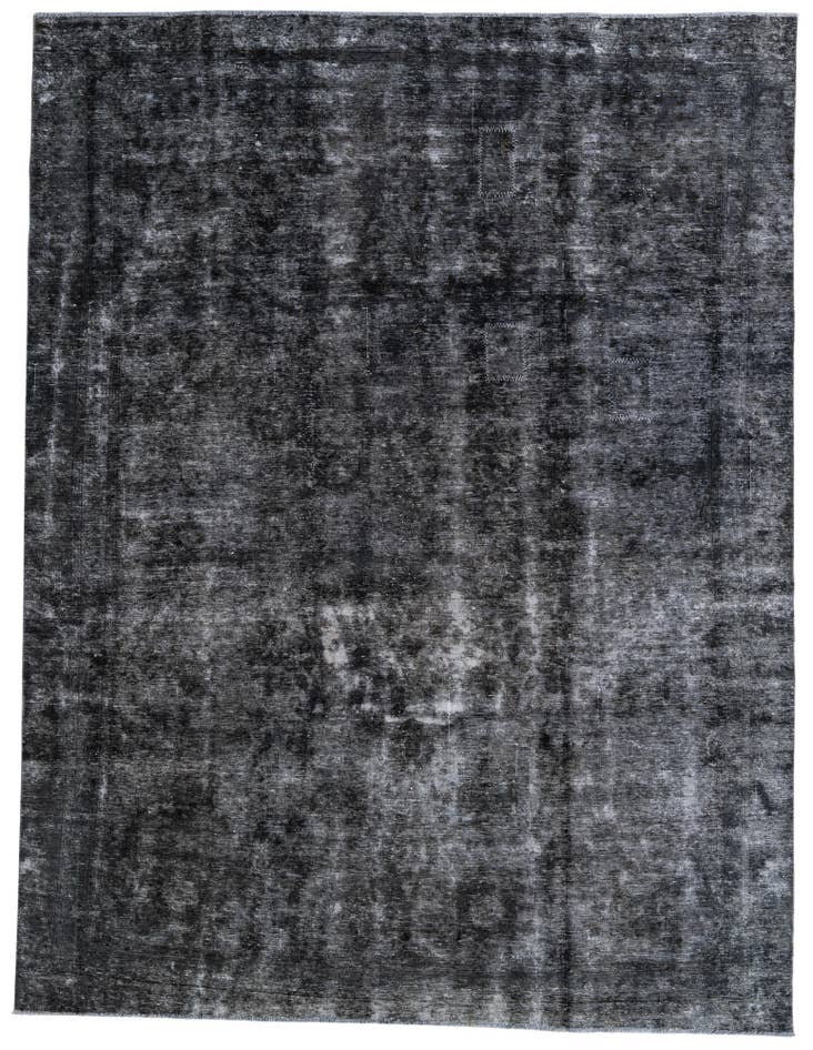 Detail image of 8' 2 x 10' 7 Hand Knotted Ultra Vintage Persian Wool Rug