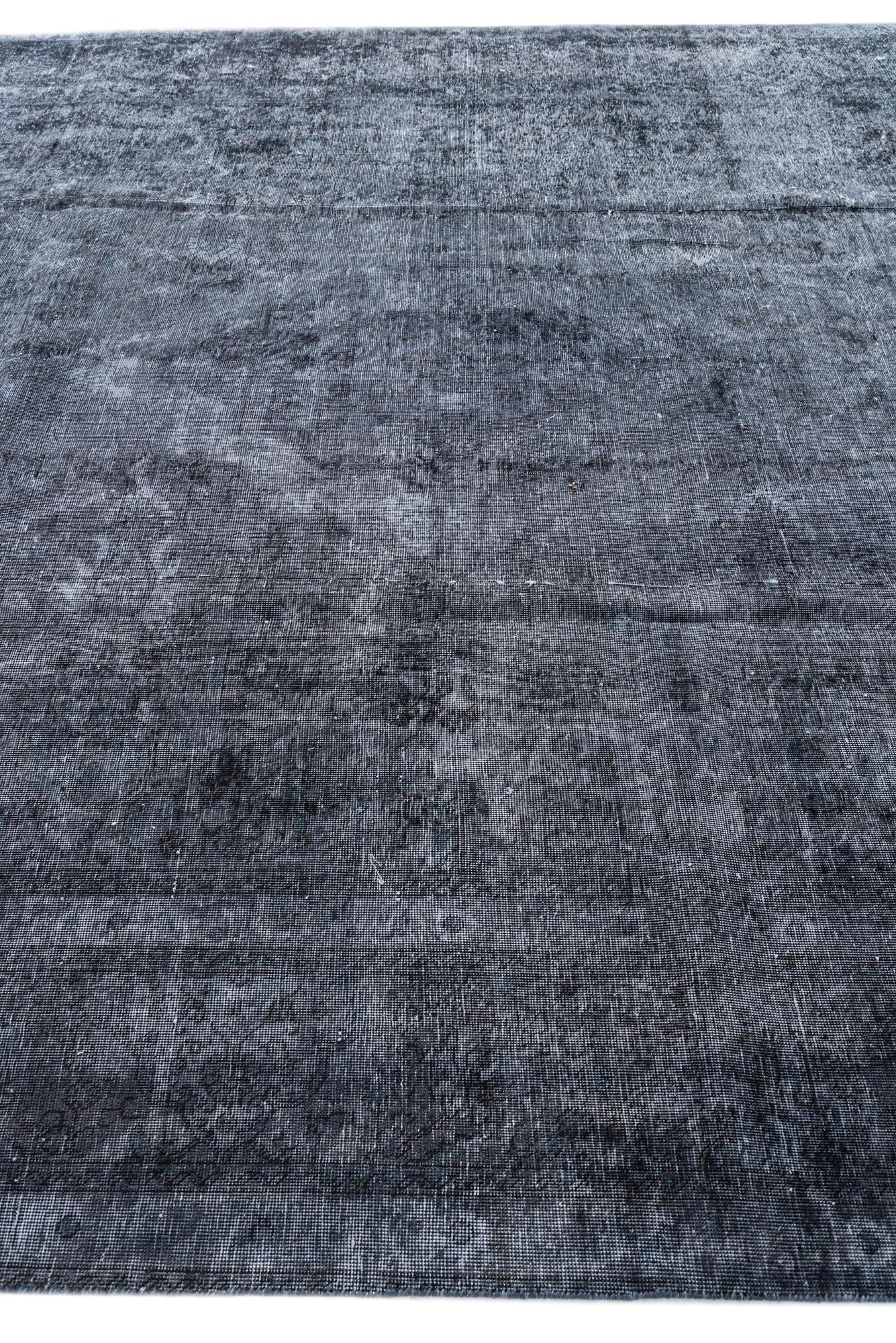 9' 5 x 12' 8 Hand Knotted Ultra Vintage Persian Wool Rug