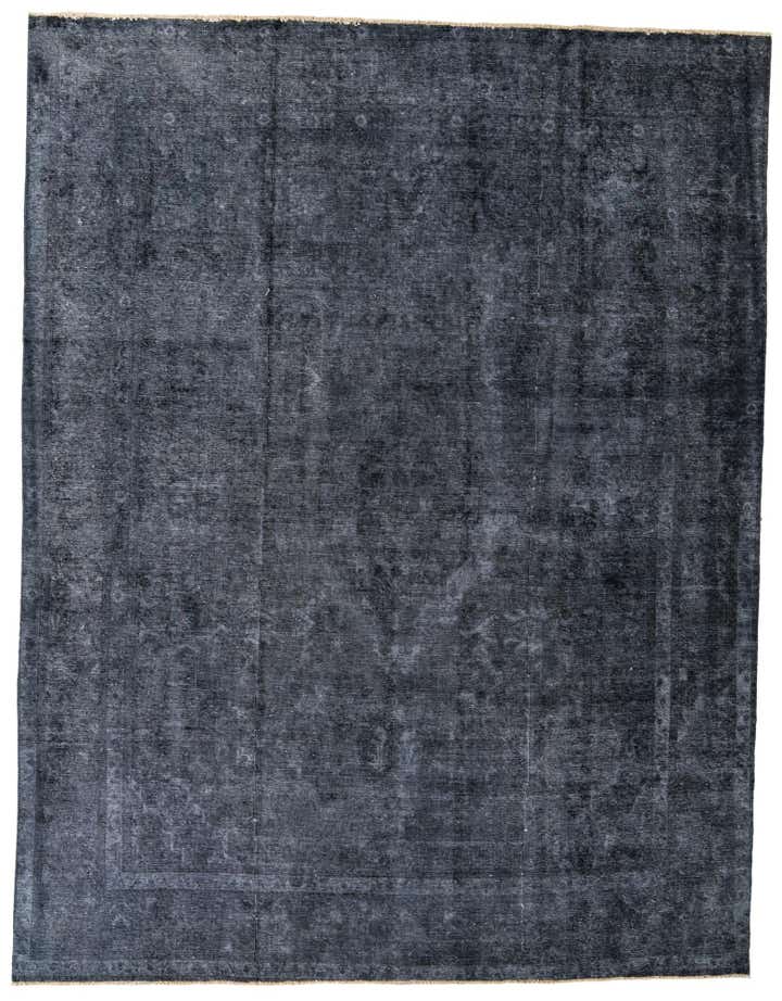 9' 5 x 12' 8 Hand Knotted Ultra Vintage Persian Wool Rug
