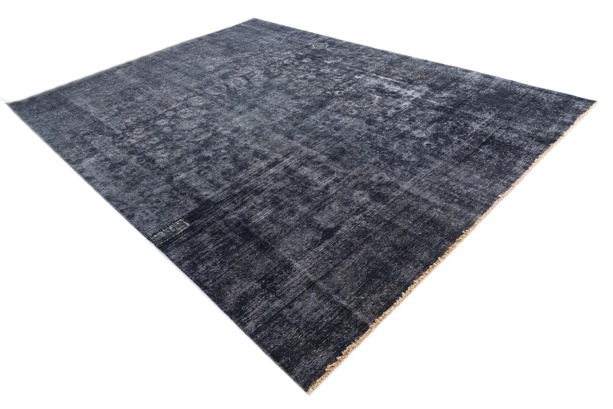9' 2 x 12' 5 Hand Knotted Ultra Vintage Persian Wool Rug