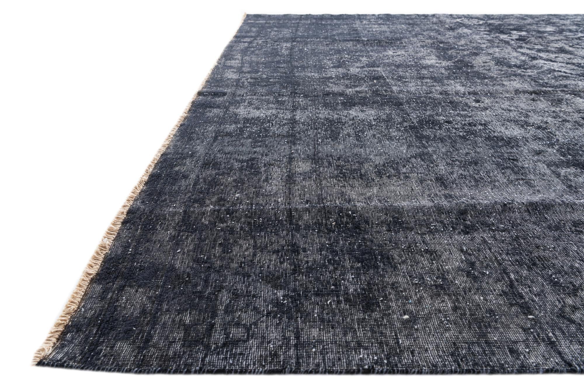 9' 2 x 12' 5 Hand Knotted Ultra Vintage Persian Wool Rug