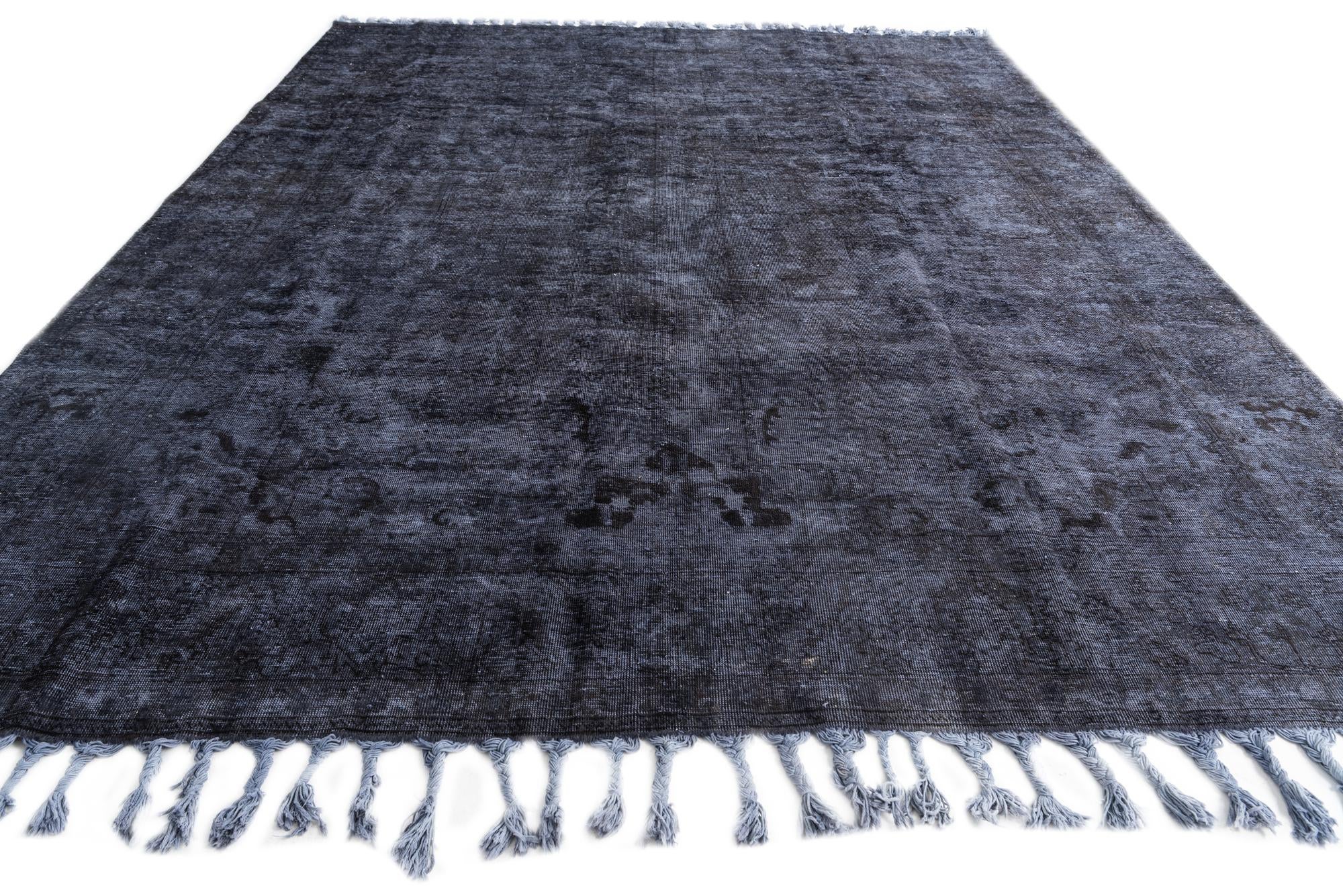 9' 6 x 12' 4 Hand Knotted Ultra Vintage Persian Wool Rug