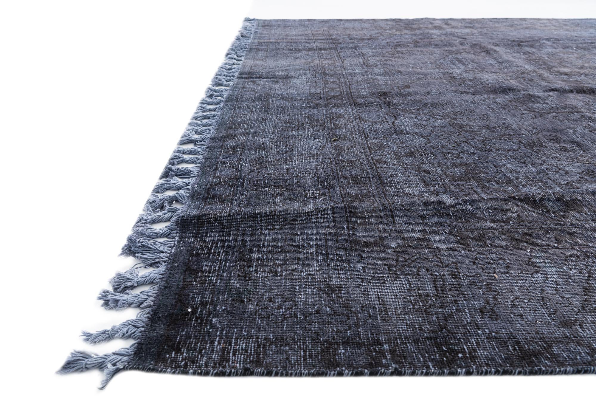9' 6 x 12' 4 Hand Knotted Ultra Vintage Persian Wool Rug