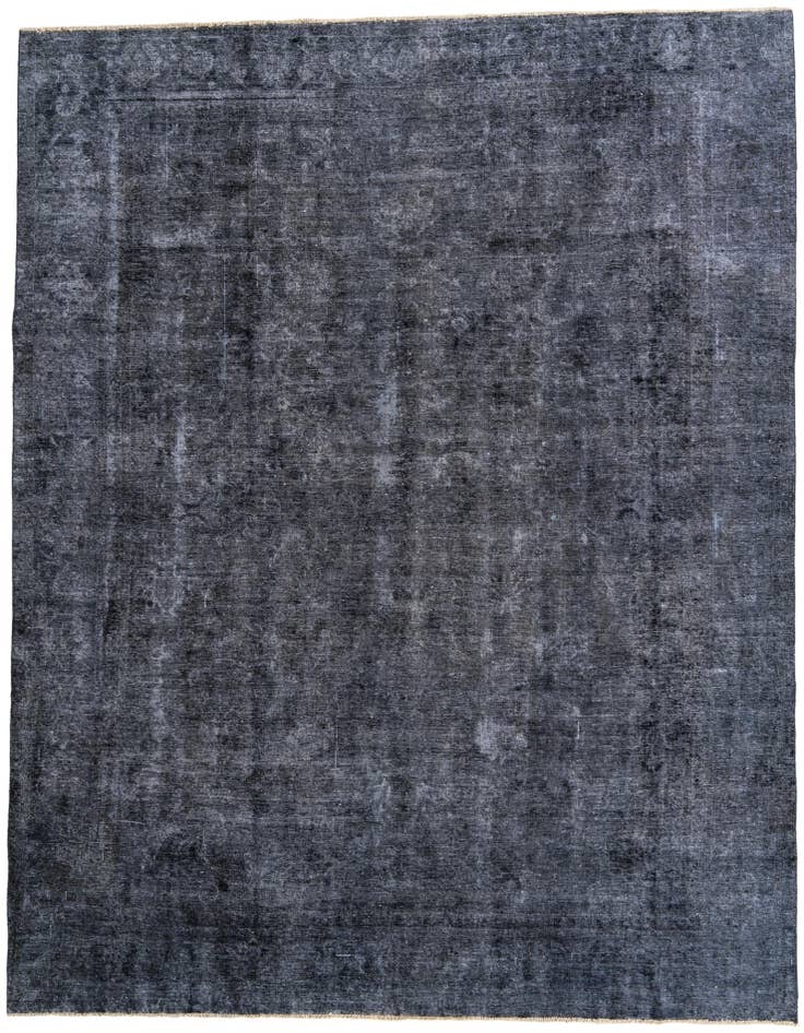 Detail image of 9' 2 x 12' 3 Hand Knotted Ultra Vintage Persian Wool Rug