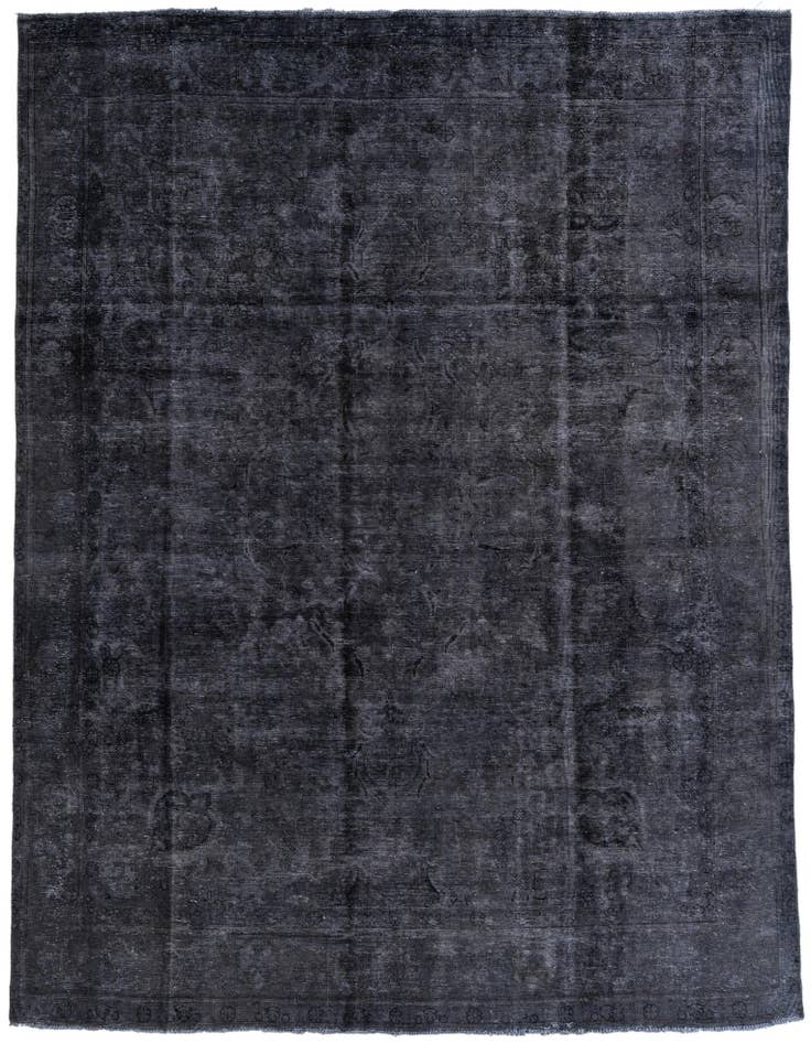 Detail image of 9' 5 x 12' 7 Hand Knotted Ultra Vintage Persian Wool Rug