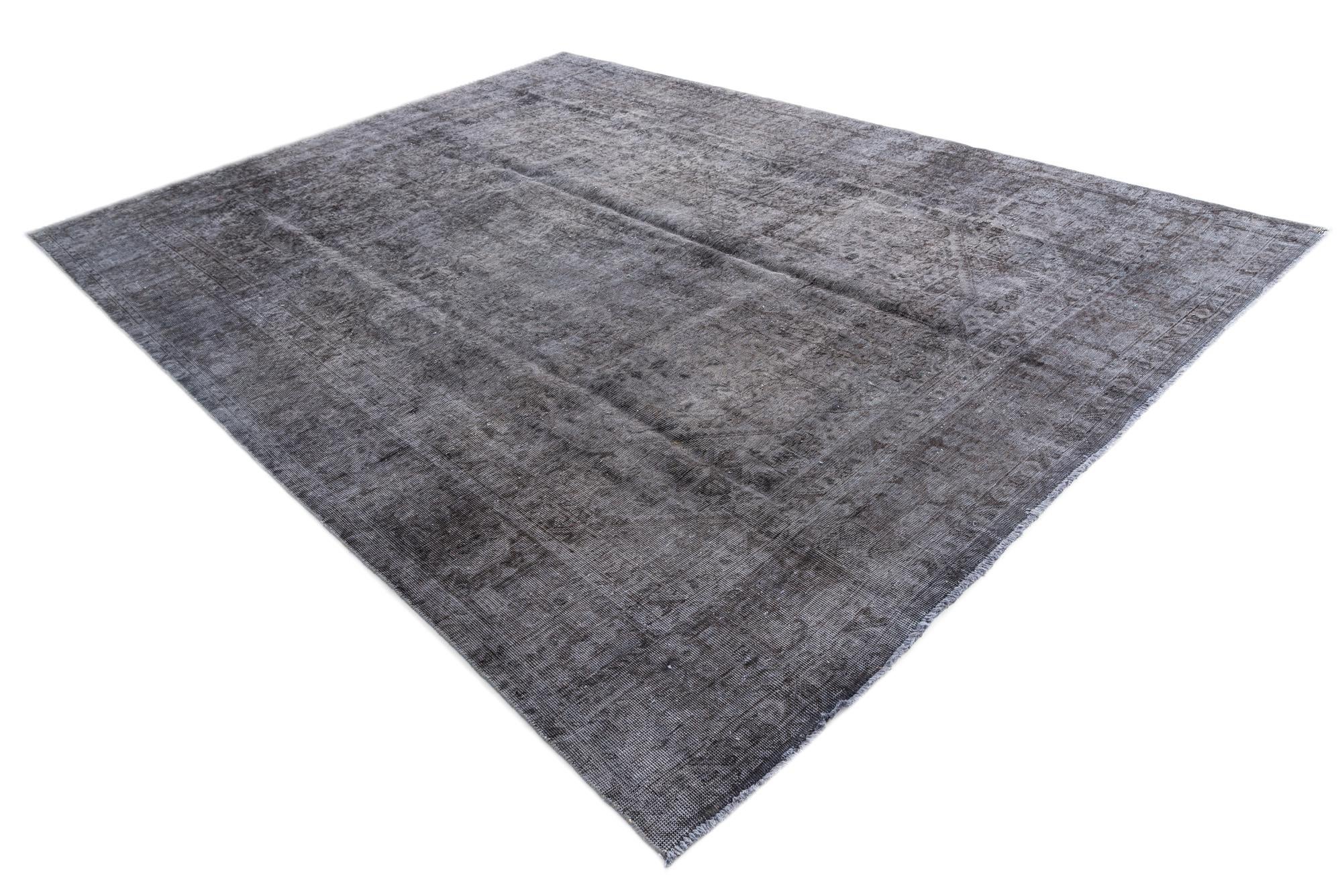 9' 6 x 12' 8 Hand Knotted Ultra Vintage Persian Wool Rug