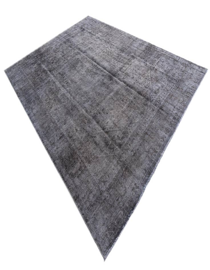 Detail image of 9' 6 x 12' 8  Hand Knotted Ultra Vintage Persian Wool Rug