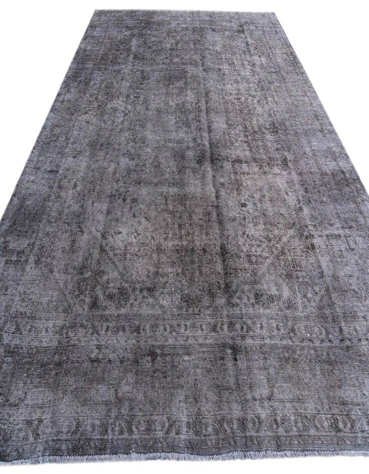 Detail image of 9' 6 x 12' 8  Hand Knotted Ultra Vintage Persian Wool Rug