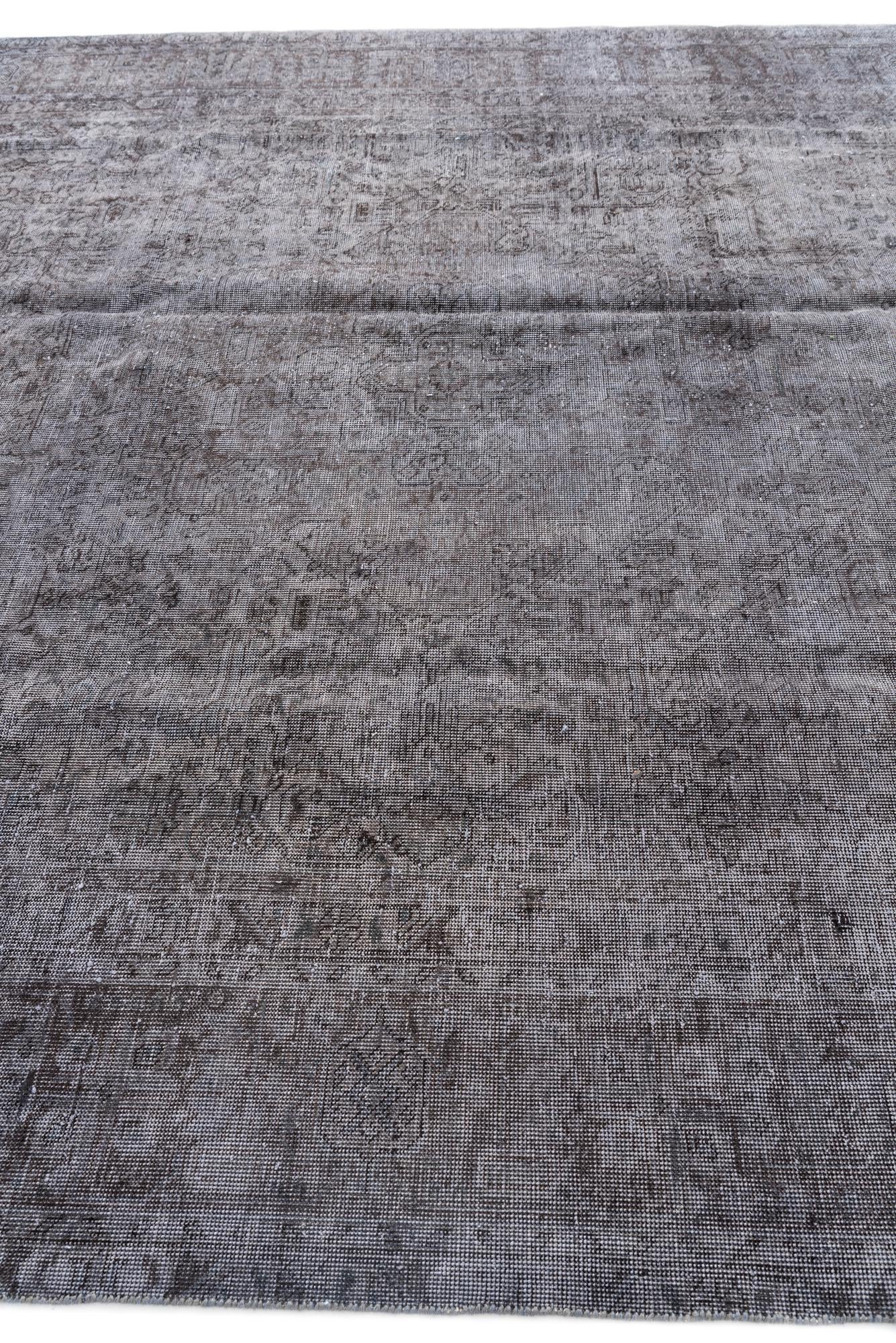 9' 6 x 12' 8 Hand Knotted Ultra Vintage Persian Wool Rug