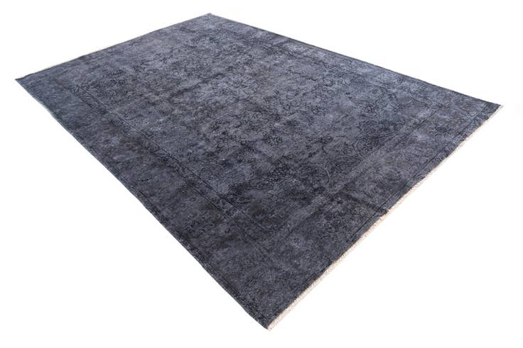 Detail image of 8' 4 x 9' 1 Hand Knotted Ultra Vintage Persian Wool Rug